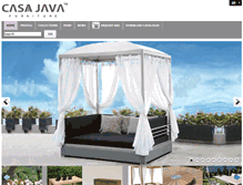 Tablet Screenshot of casajava-furniture.com